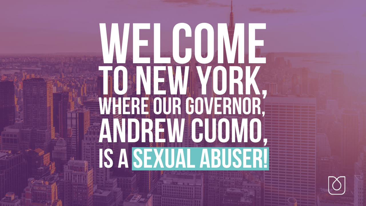 New York Airports Reject Ads Reading: “WELCOME TO NEW YORK. WHERE OUR GOVERNOR, ANDREW CUOMO, IS A SEXUAL ABUSER”