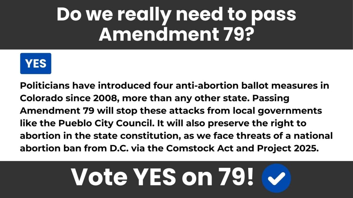 Yes! We do really need to pass Amendment 79