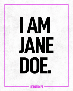 Jane Doe social media graphic 2