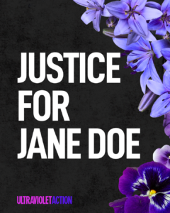 Jane Doe social media graphic 1